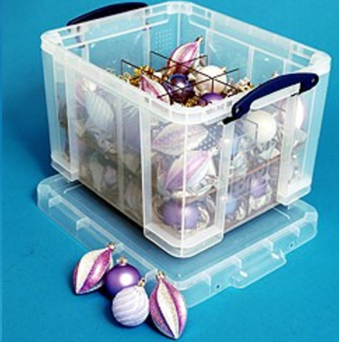 35L Really Useful Box Plastic Storage Box (480l x 390w x 310h mm)